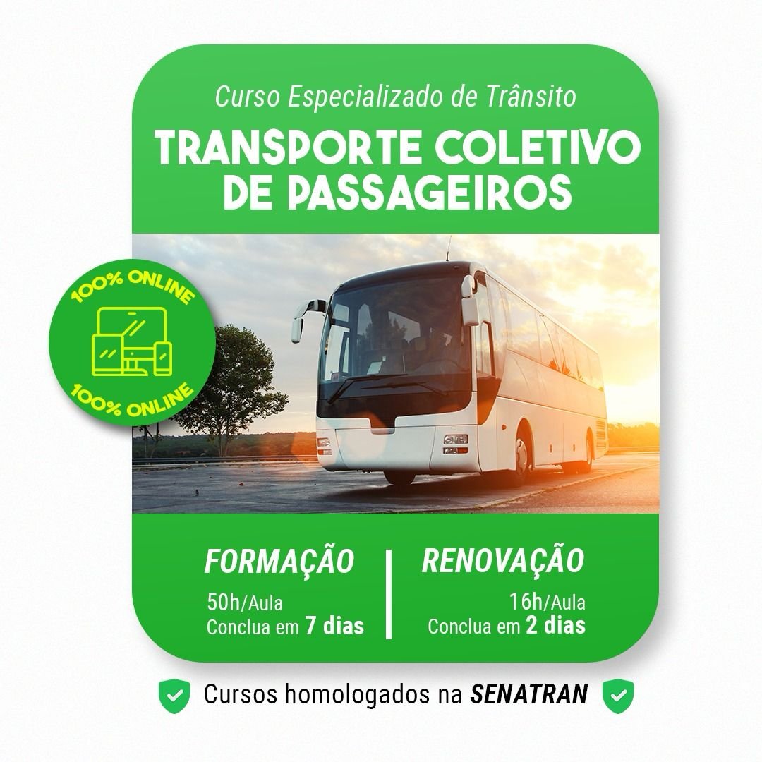 Curso Transporte Coletivo de Passageiros
